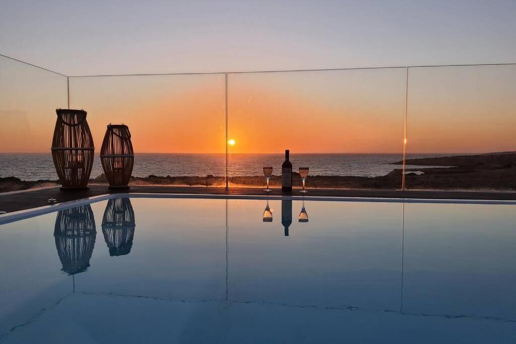 Tramonto Luxury Villa No1- Breathtaking Sunset View Foiníkion Eksteriør bilde