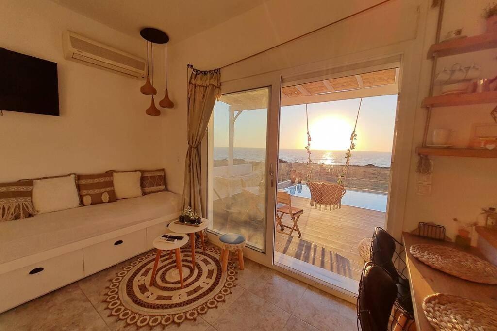 Tramonto Luxury Villa No1- Breathtaking Sunset View Foiníkion Eksteriør bilde