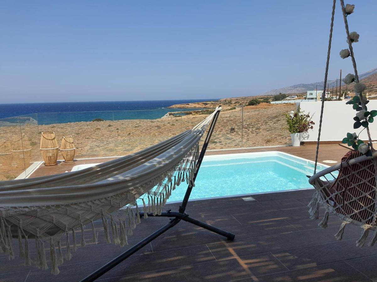 Tramonto Luxury Villa No1- Breathtaking Sunset View Foiníkion Eksteriør bilde