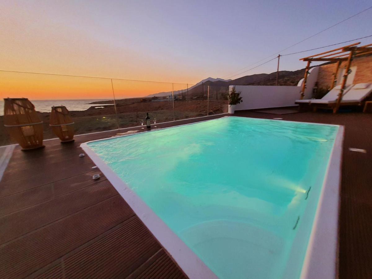 Tramonto Luxury Villa No1- Breathtaking Sunset View Foiníkion Eksteriør bilde