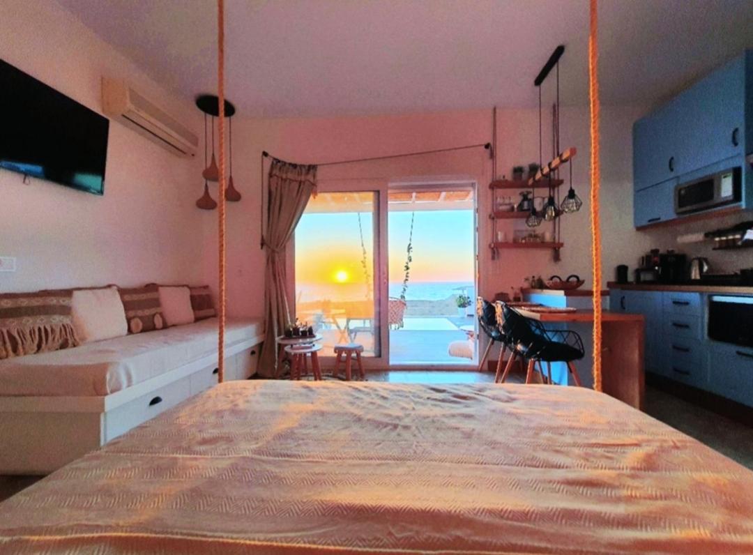 Tramonto Luxury Villa No1- Breathtaking Sunset View Foiníkion Eksteriør bilde