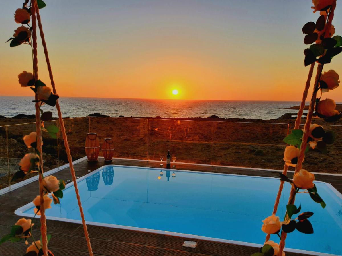 Tramonto Luxury Villa No1- Breathtaking Sunset View Foiníkion Eksteriør bilde