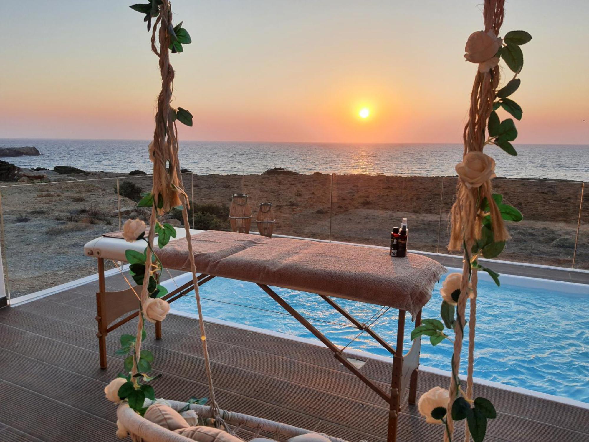 Tramonto Luxury Villa No1- Breathtaking Sunset View Foiníkion Eksteriør bilde
